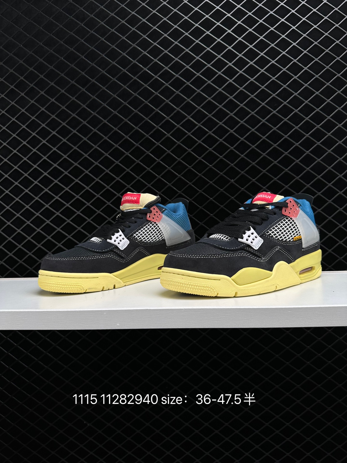 Union x Air Jordan 4 Retro SP “Off Noir”